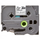 BROTHER TZe-135 картридж с ламинированной лентой шириной 12 мм (белый шрифт на прозрачном фоне)