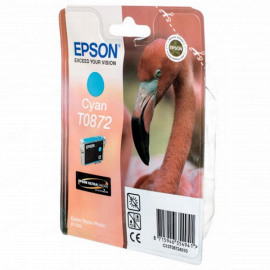 EPSON T0872 картридж голубой совместимый