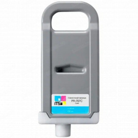 Картридж Canon PFI-707C голубой, ITS